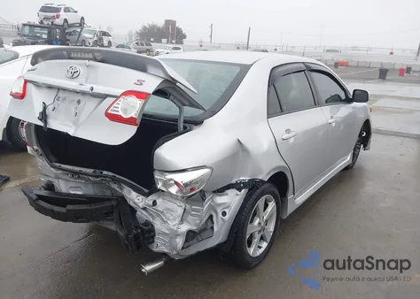 2011 Toyota Corolla S из США, поврежденный, VIN 2T1BU4EE6BC621504